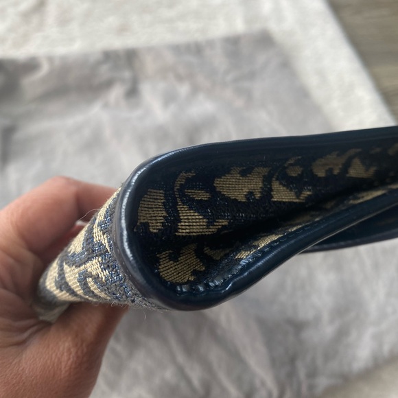 Authentic Vintage Dior Trotter Clutch with Chain - Picture 4 of 16